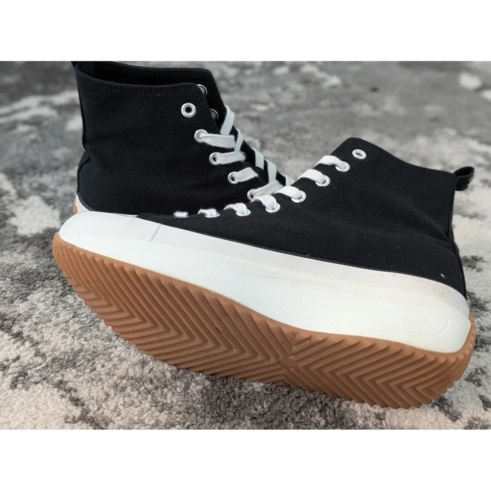 Madden Girl Winnona 2" Platform‎ High-Top Sneakers Women's 9 - Picture 5 of 6